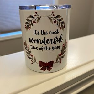 Handmade Christmas tumbler